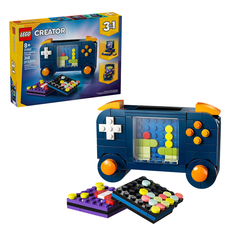 Game Retro Gaming - LEGO Creator 3in1 Building Blocks LG-31380