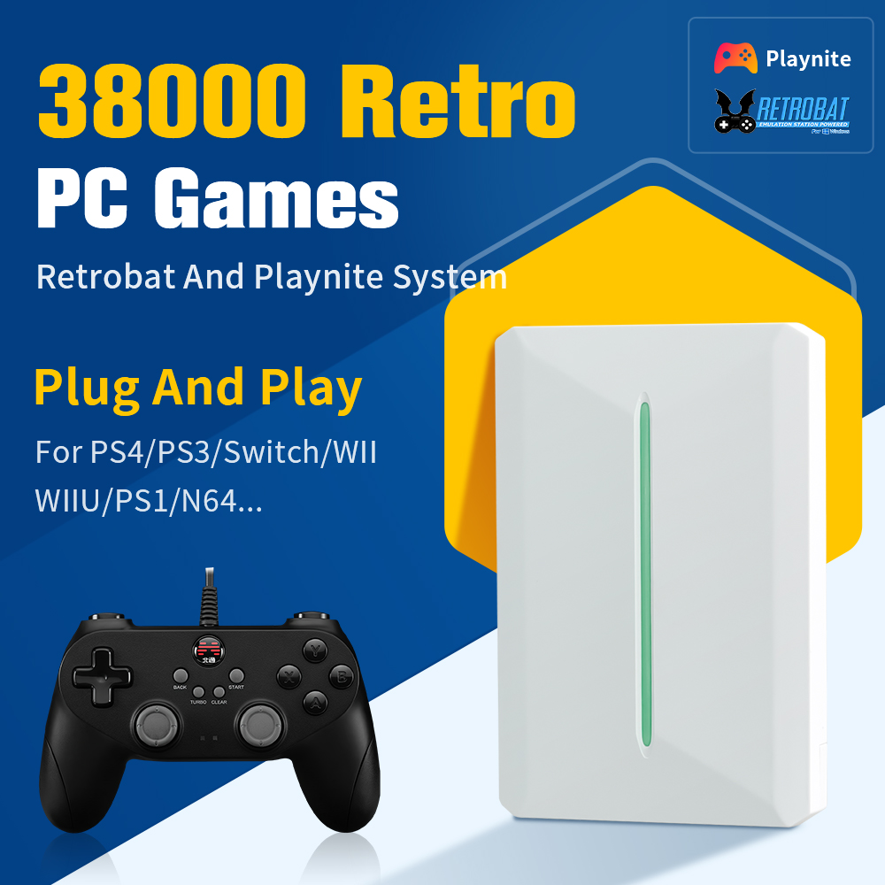 Retro Gaming Hard Drive - Hard Drive Game Retro Portabel 500G