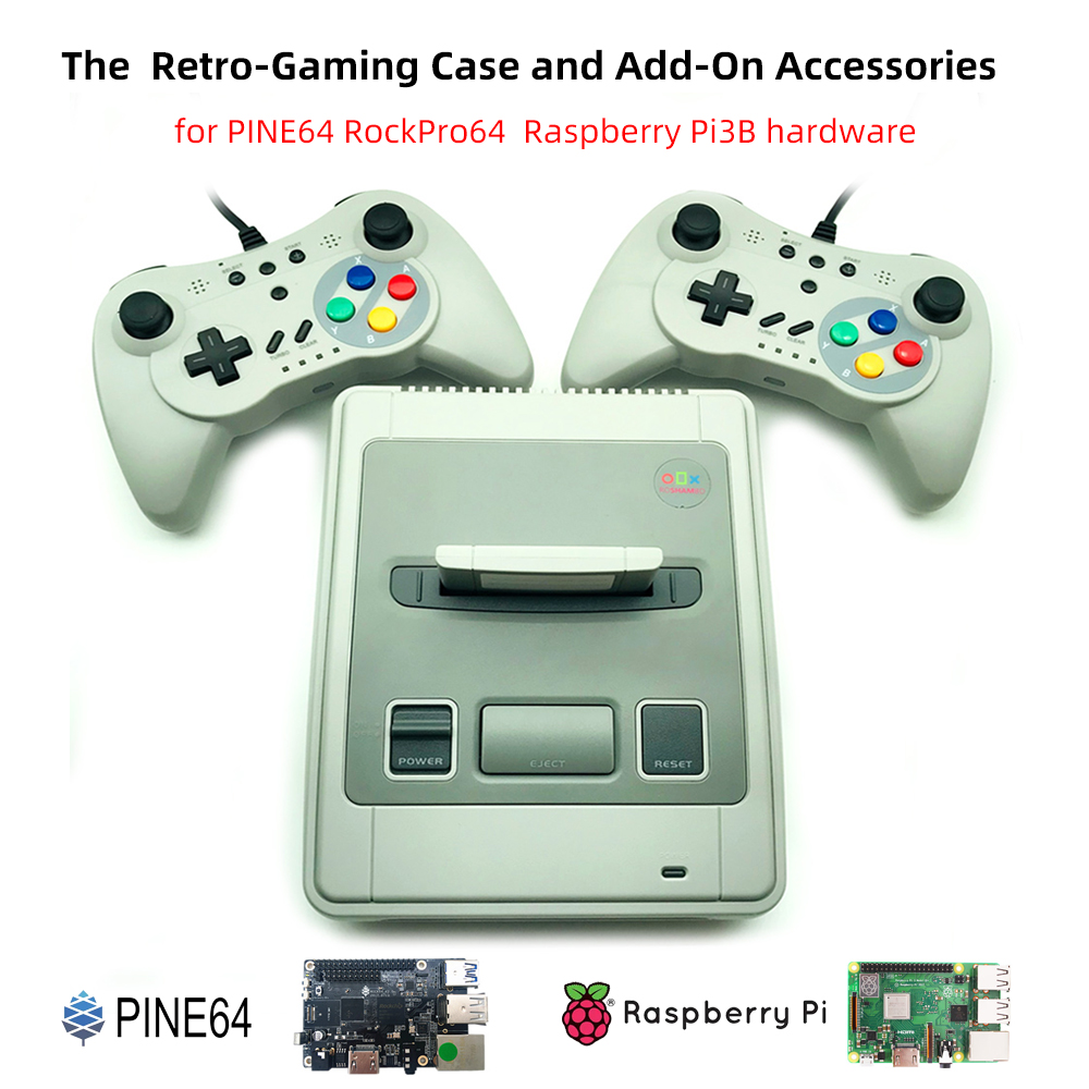 Retro Gaming With Raspberry Pi - Aksesori Casing Game Bergaya Retro Famicom