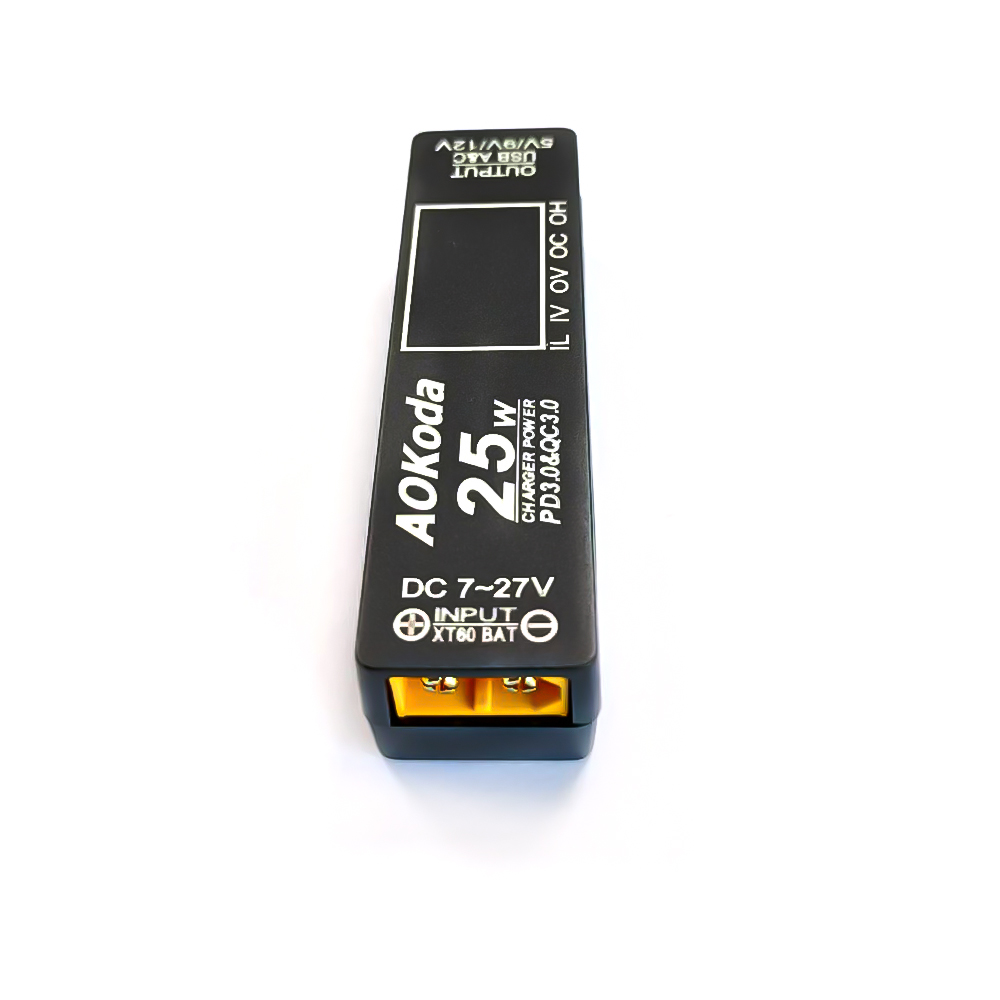 Controller Adapter Usb - AOKoda XT60 ke PD3.0 Pengisi Daya