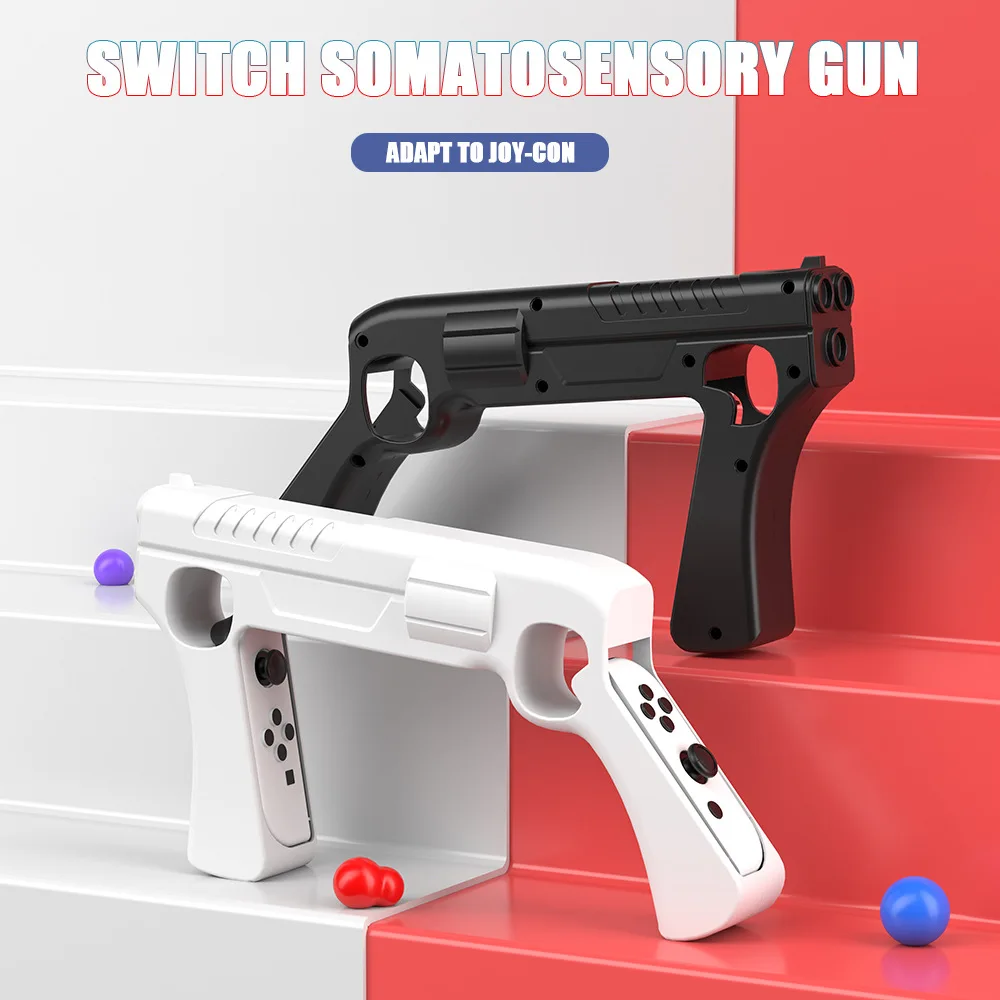 Retro Gaming Console Gun - Untuk Nintendo Switch Ns Oled Joycon