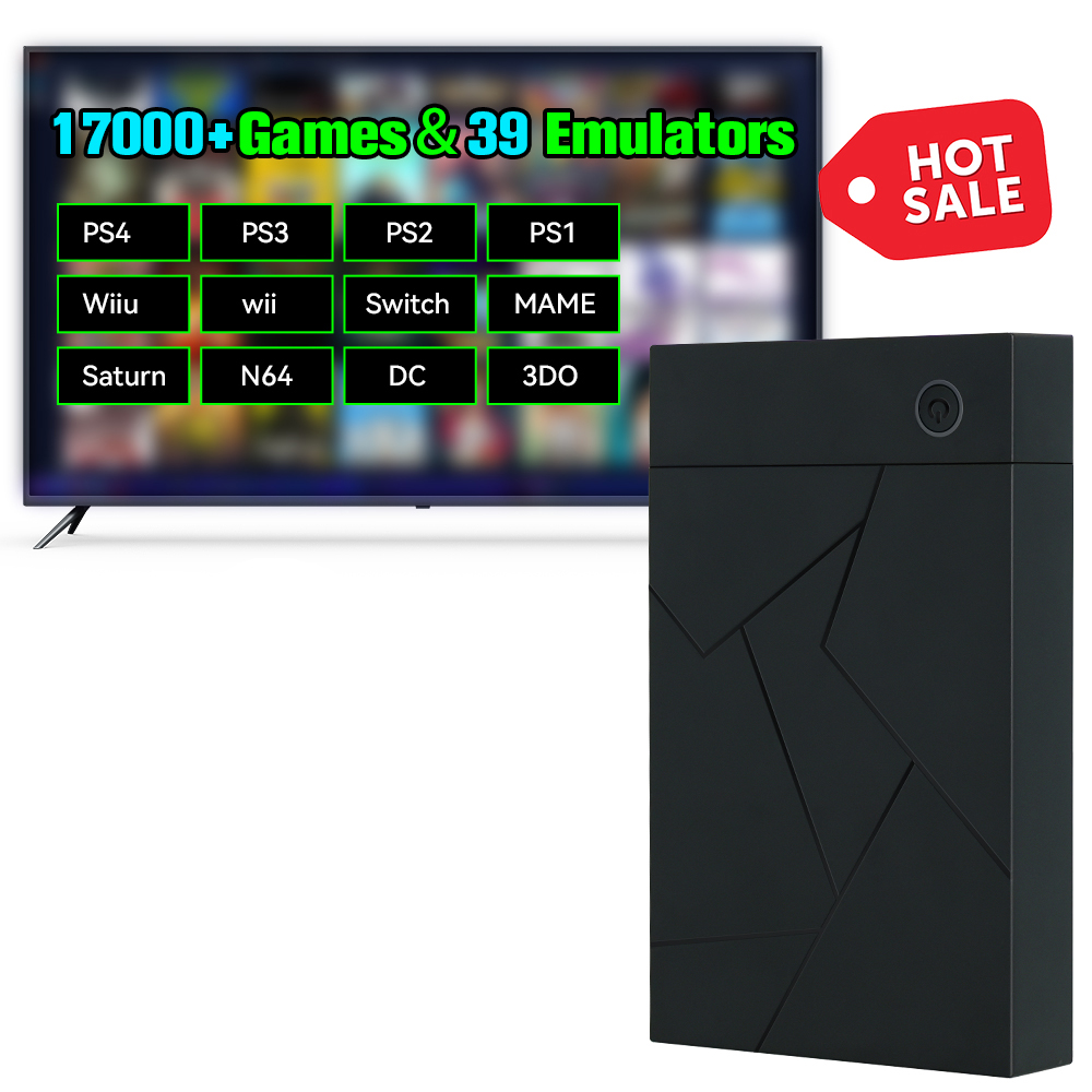 Retro Gaming Hard Drive - HDD Gaming 3TB, Hard Drive emulasi