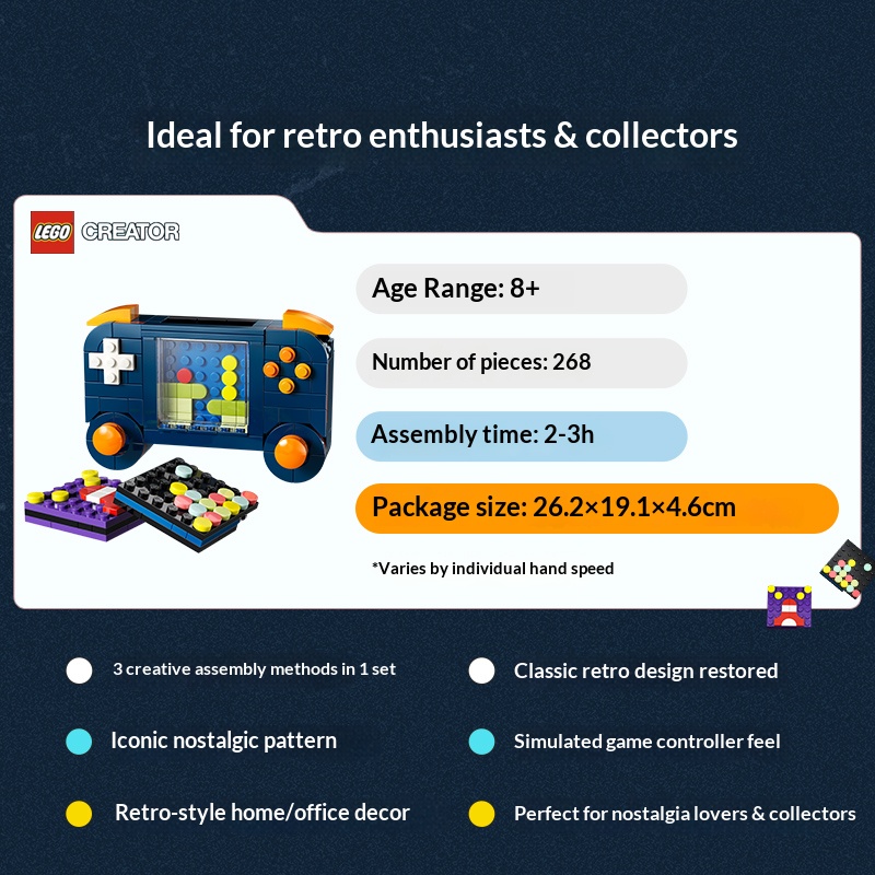 LEGO Creator 3in1 Building Blo - Game Retro Gaming ulasan dan harga
