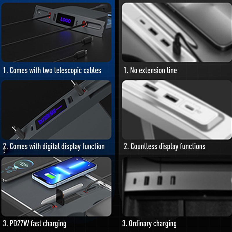 45W Pengisian Daya Cepat Kontr - Controller Adapter Usb ulasan dan harga