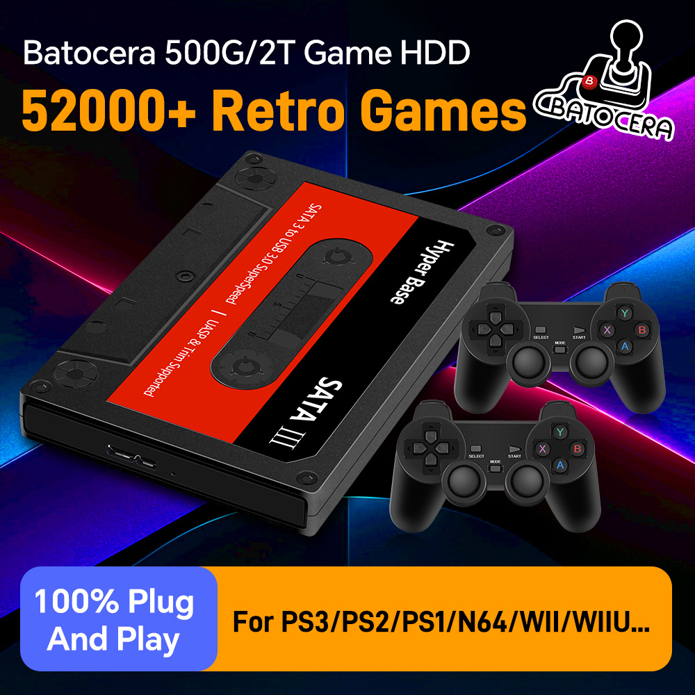 Hard Drive Game Retro Batocera - Retro Gaming Hard Drive ulasan dan harga