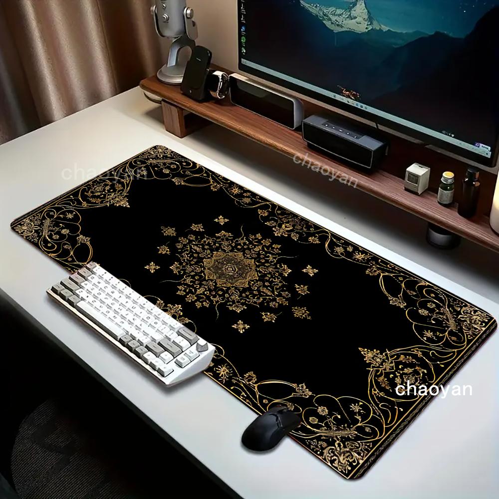 Karpet Persia Hitam Baru Alas  - Retro Pc Gaming ulasan dan harga