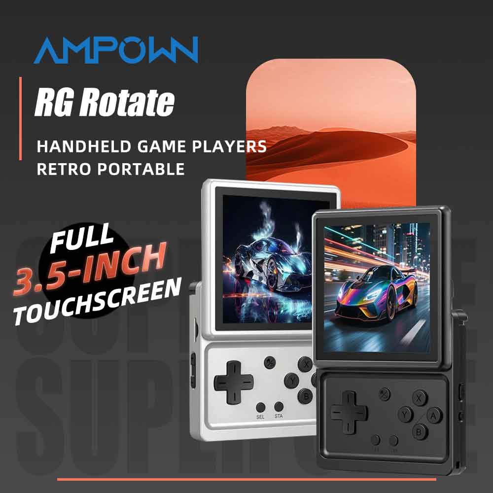 ANBERNIC RG Rotate Konsol Game - Retro Gaming Emulator ulasan dan harga