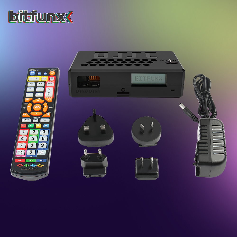 Bitfunx OSSC HW V1.8 Konverter - Retro Gaming Hard Drive ulasan dan harga