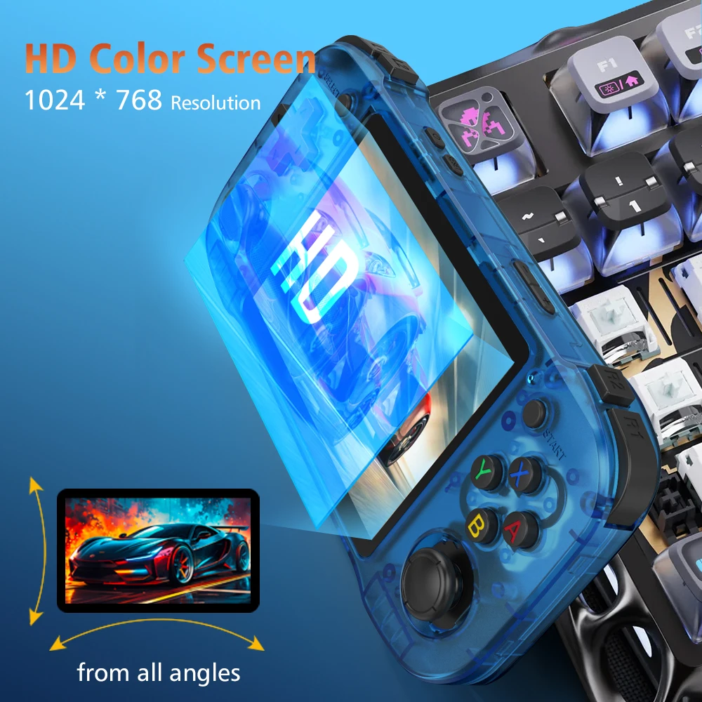 Konsol Game Genggam Retro R46H - Retro Gaming On Linux ulasan dan harga