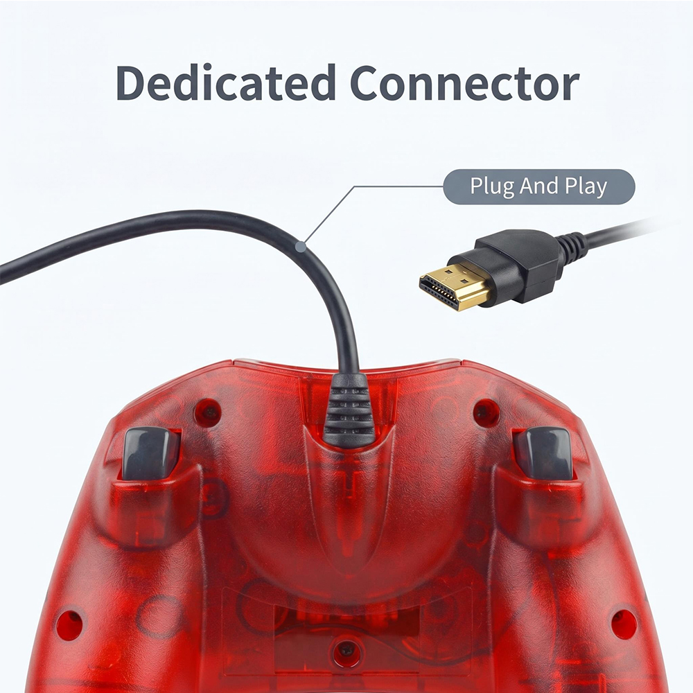 Pengontrol Game Berkabel - Kon - Retro Gaming Xbox Controller ulasan dan harga