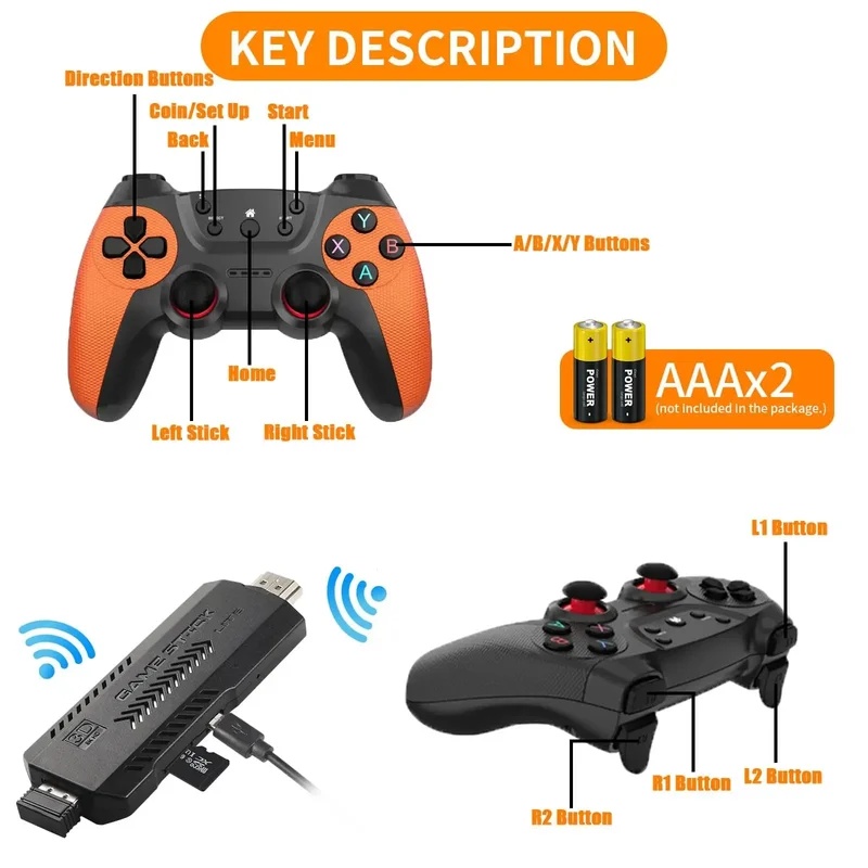 X2 Ultra Pro Retro Game Stick  - Retro Gaming Emulator ulasan dan harga