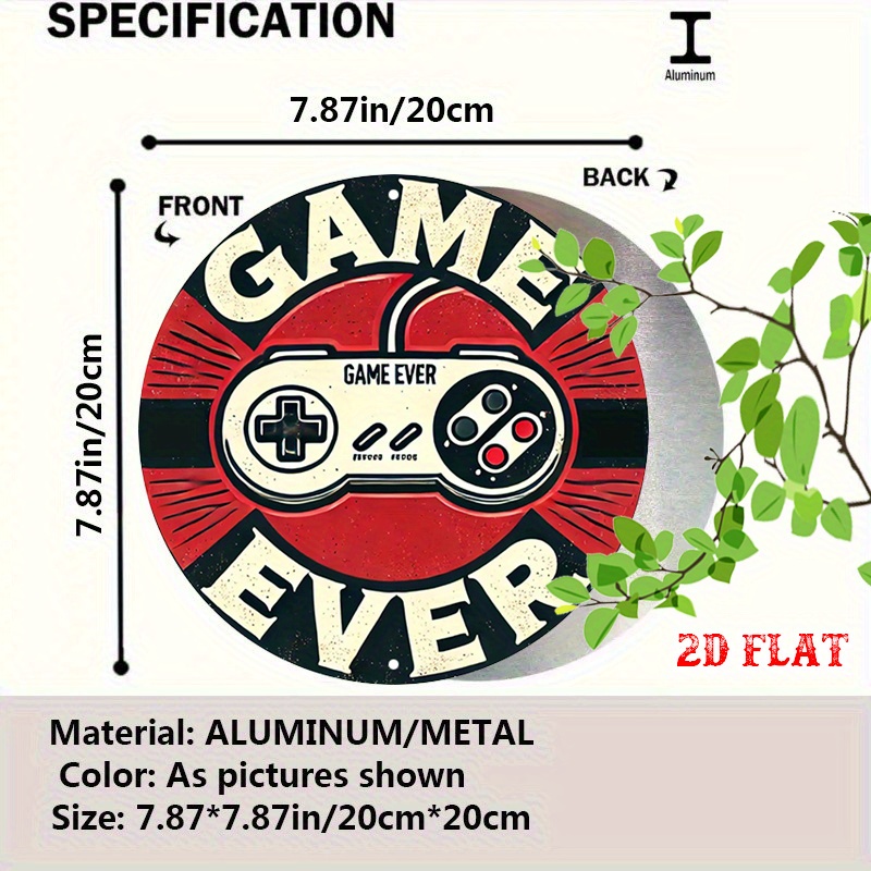 Papan Aluminium Bulat Retro Ga - Game Retro Gaming ulasan dan harga