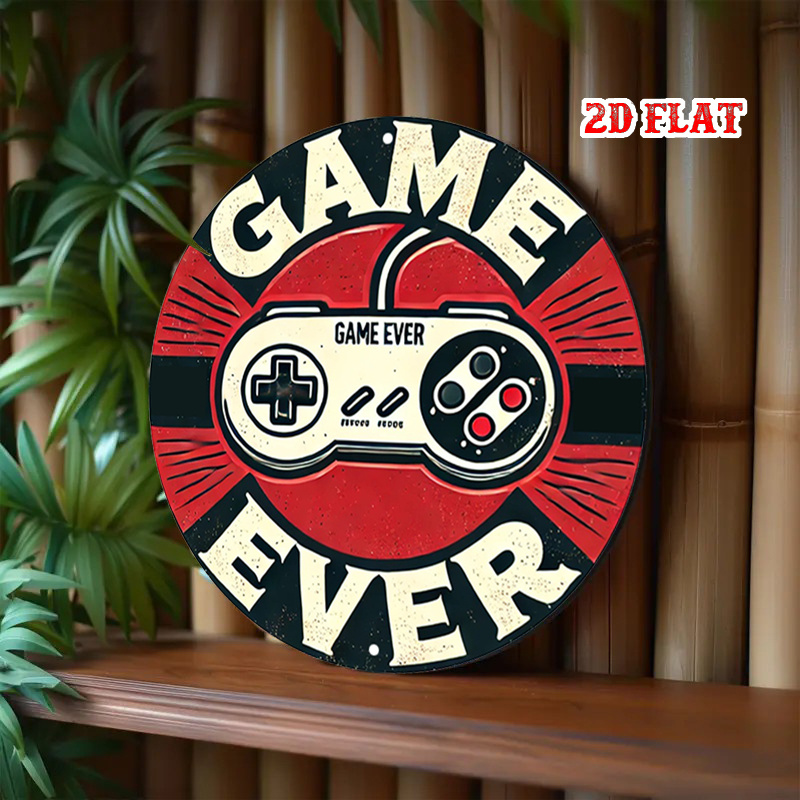Papan Aluminium Bulat Retro Ga - Game Retro Gaming ulasan dan harga