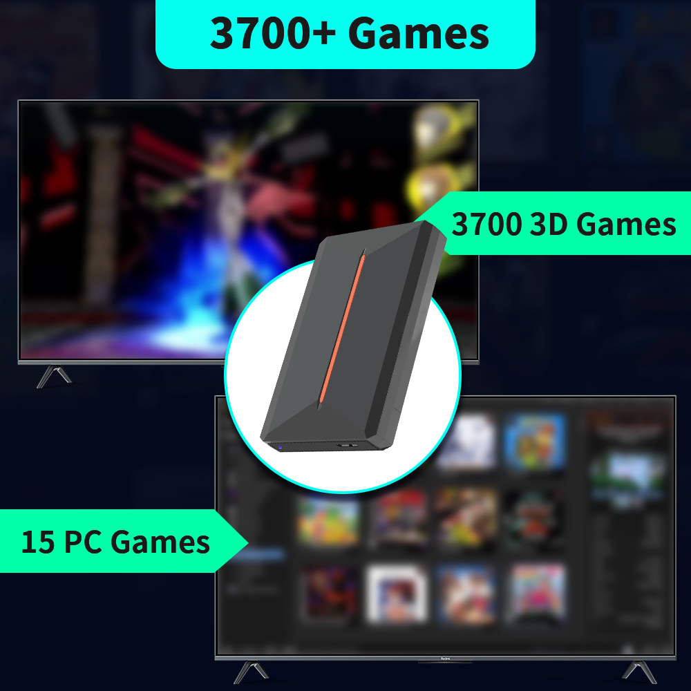 HDD Gaming 500GB, konsol game  - Retro Gaming Hard Drive ulasan dan harga