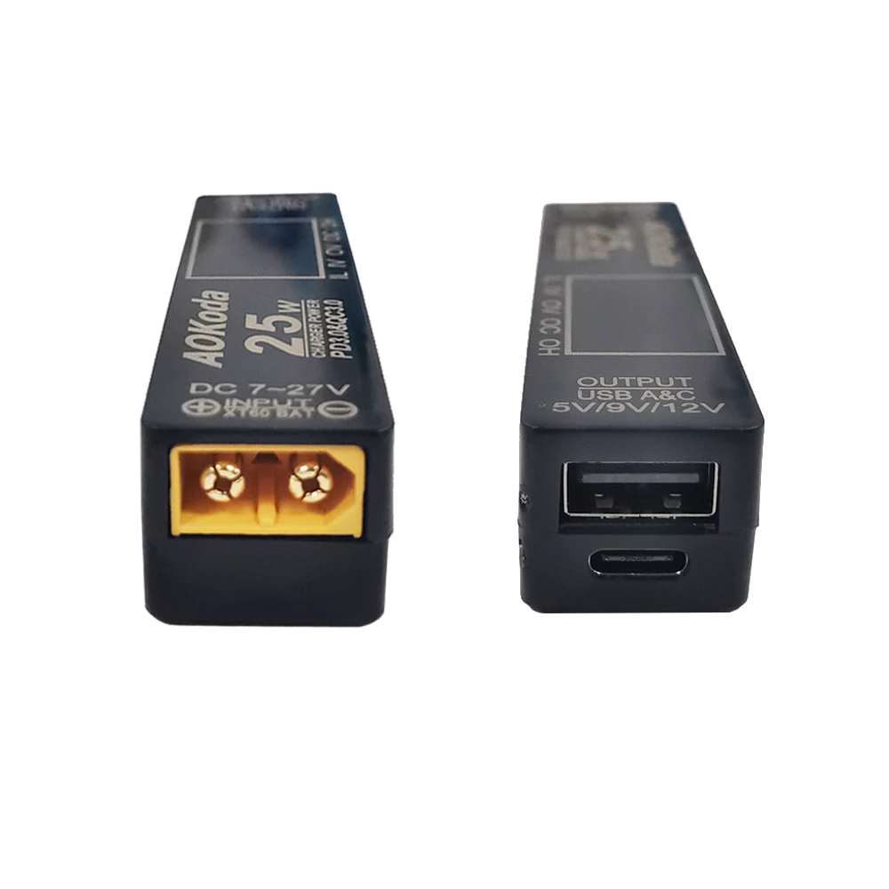 AOKoda XT60 ke PD3.0 Pengisi D - Controller Adapter Usb ulasan dan harga