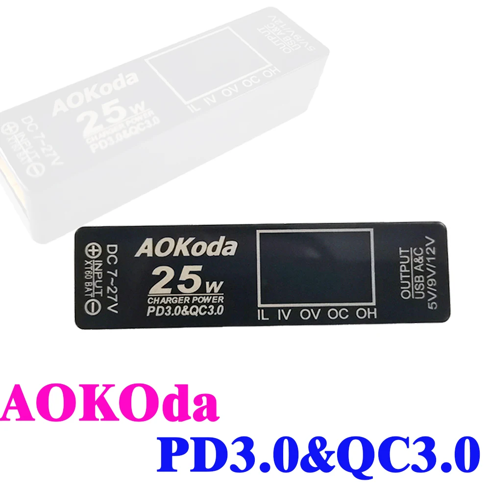 AOKoda XT60 ke PD3.0 Pengisi D - Controller Adapter Usb ulasan dan harga