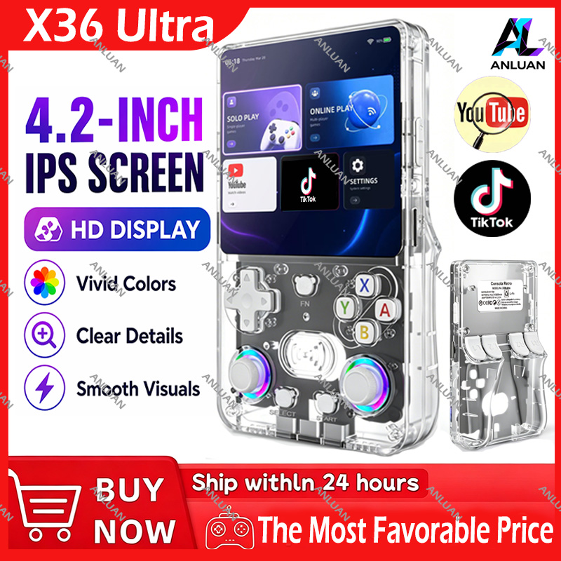 X36 Ultra All-In-One Retro Han - Retro Gaming Emulator ulasan dan harga