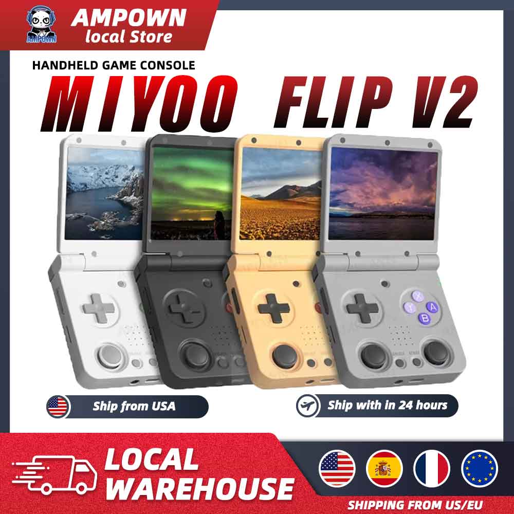Konsol Game Genggam MIYOO Flip - Retro Gaming On Linux ulasan dan harga