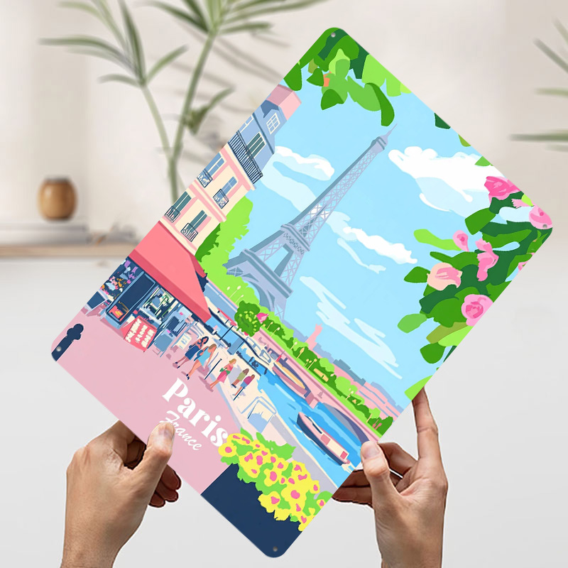 Poster Paris Prancis Kustom, P - Retro Gaming Paris ulasan dan harga
