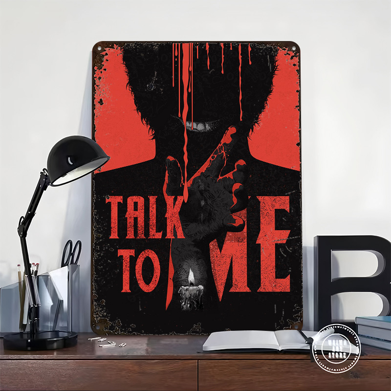 Poster Talk To Me, Papan Logam - Retro Gaming Talk ulasan dan harga