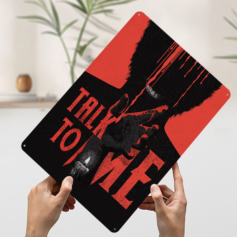 Poster Talk To Me, Papan Logam - Retro Gaming Talk ulasan dan harga