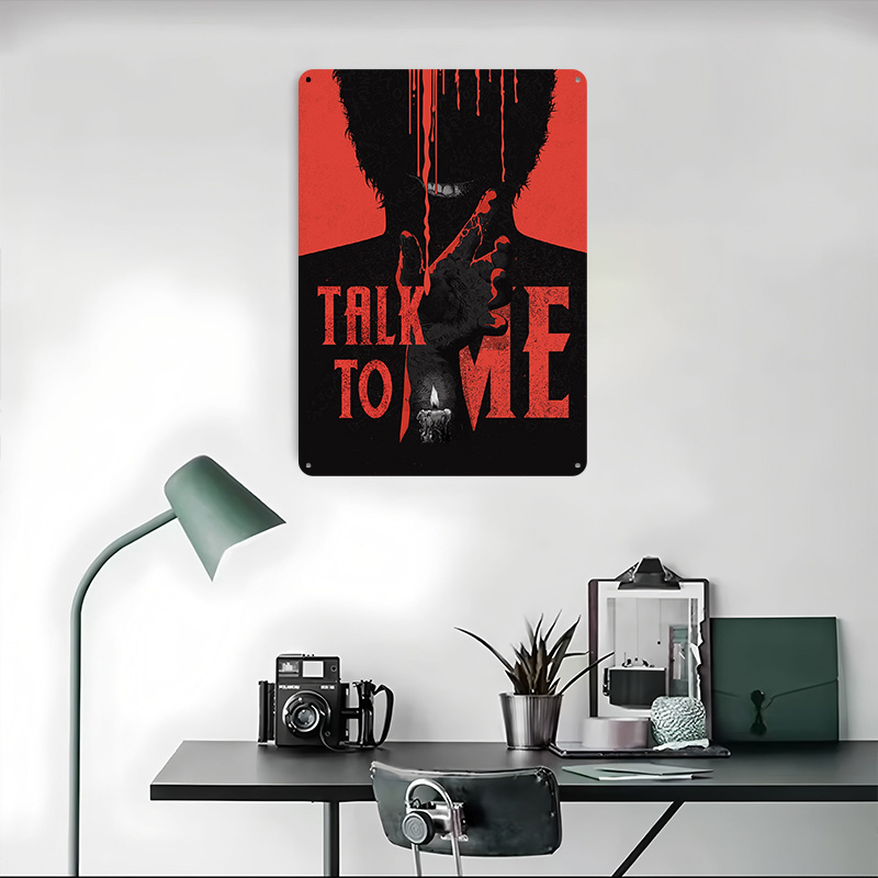 Poster Talk To Me, Papan Logam - Retro Gaming Talk ulasan dan harga