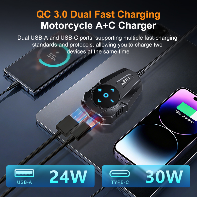 Pengisi Daya Usb Stang Sepeda  - Controller Adapter Usb ulasan dan harga