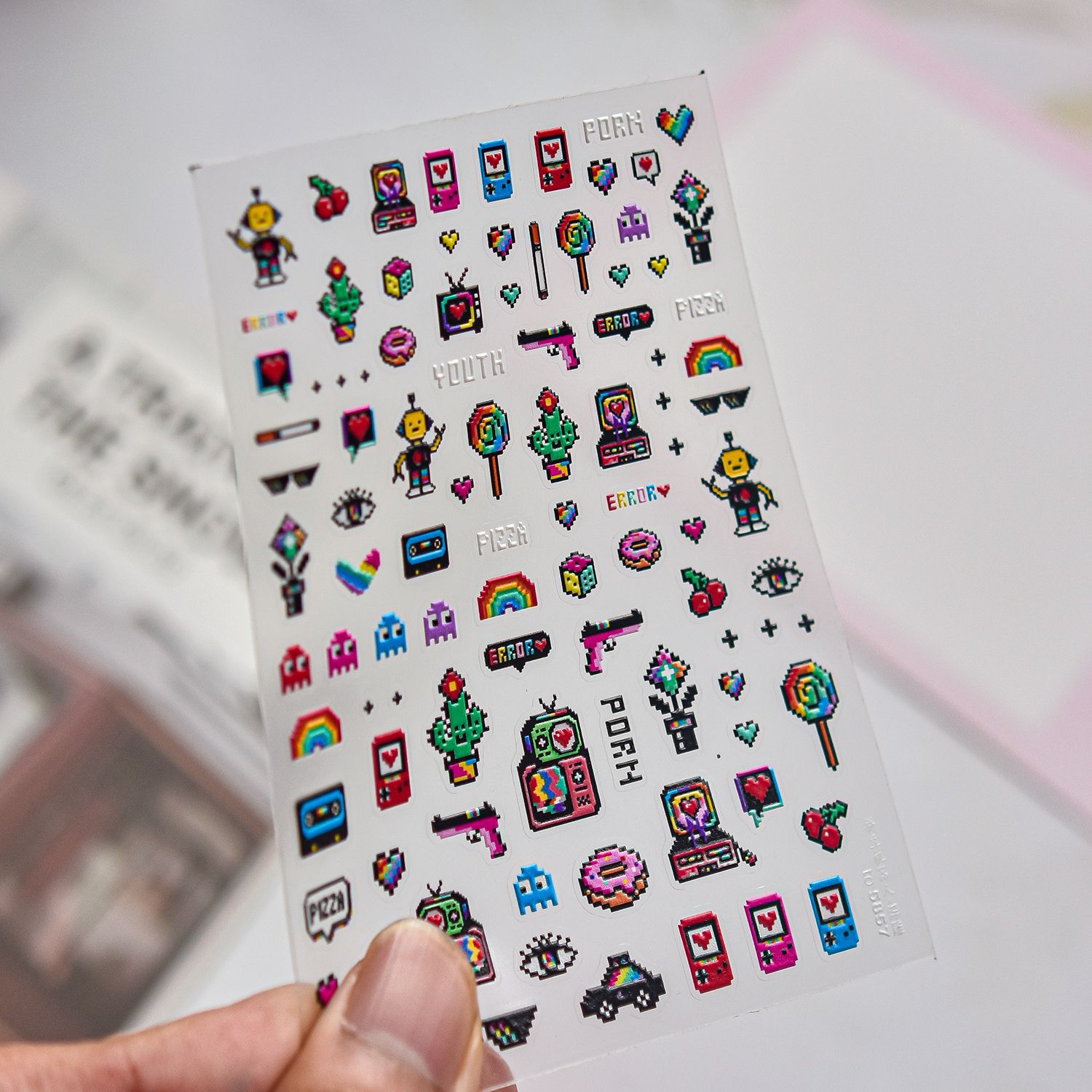 Stiker Kuku Game Retro Nostalg - Retro Gaming Console Gun ulasan dan harga