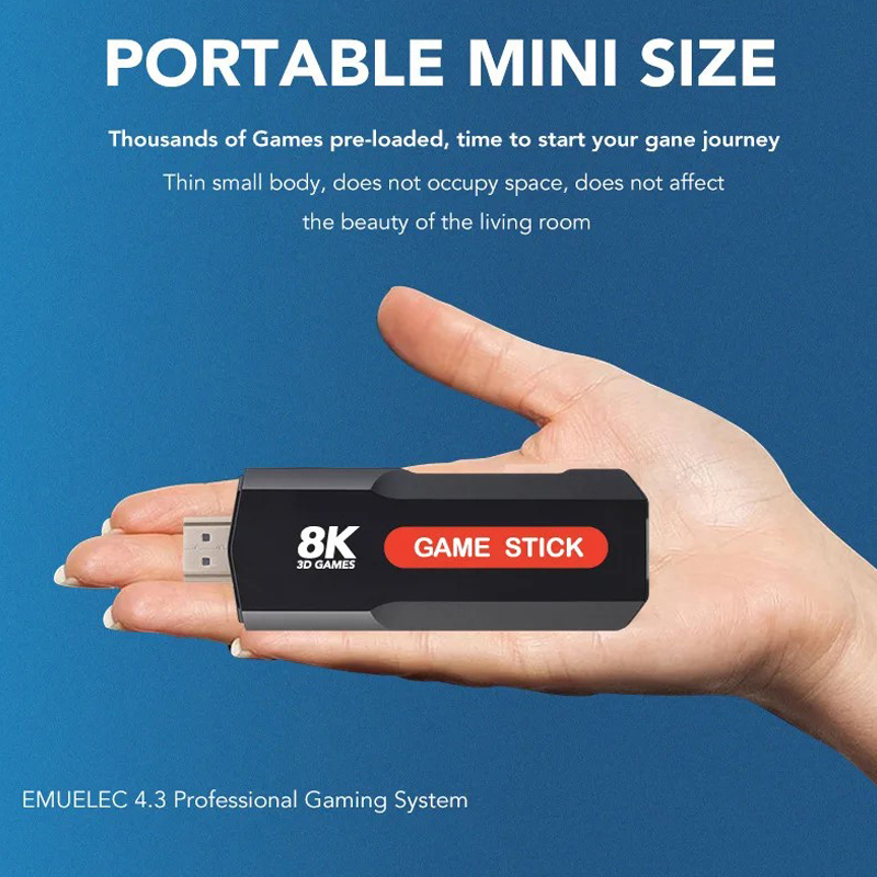 X2 Game Stick HD 4K 8K 3D Kons - Retro Pc Gaming ulasan dan harga