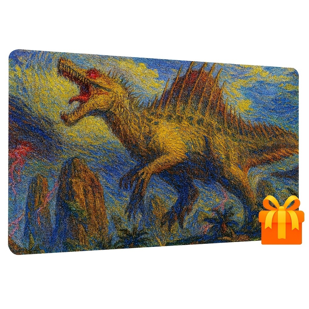 Retro Spinosaurus MTG Playmat  - Retro Pc Gaming ulasan dan harga