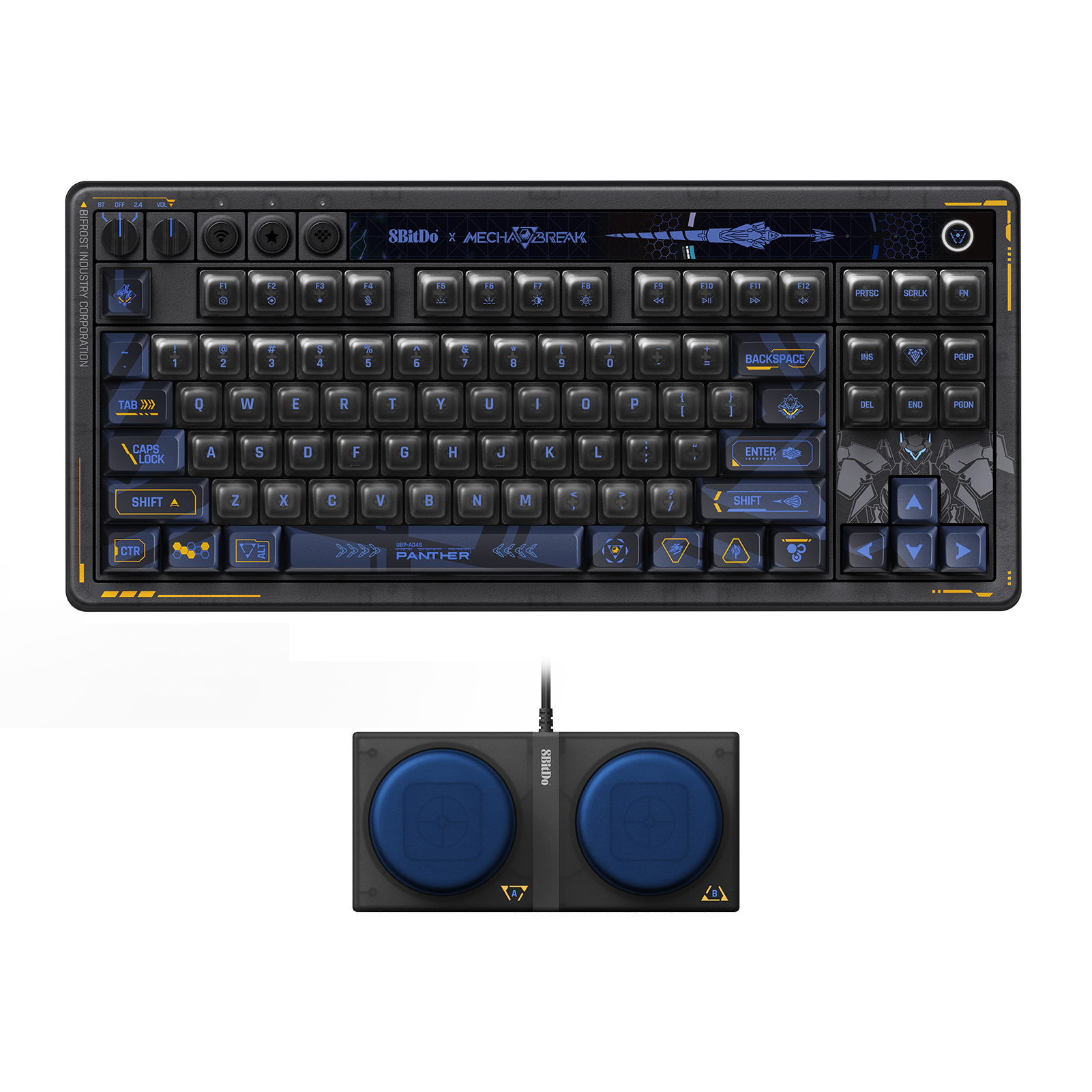 8BitDo Retro 87 Mechanical Key - Retro Pc Gaming ulasan dan harga
