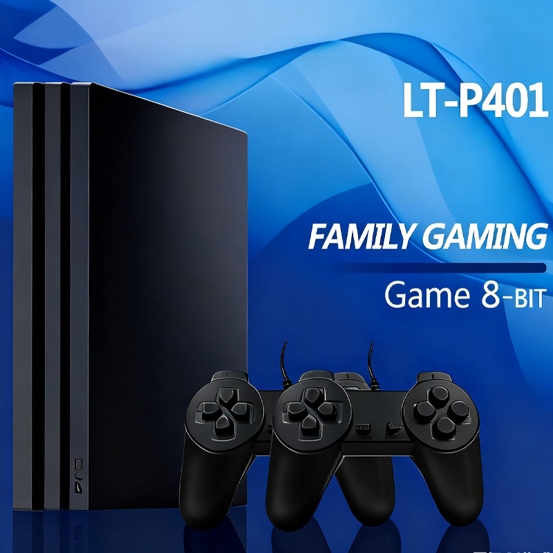 Set Konsol Game Gaya PS 4 Deng - Retro Gaming Console Gun ulasan dan harga