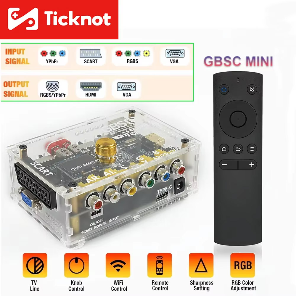 TicKnot konverter Video MINI G - Retro Gaming Hard Drive ulasan dan harga